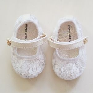 Stuart Weitzman mary jane baby shoes